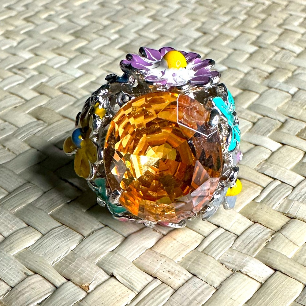 Colorful Gemstone Ring